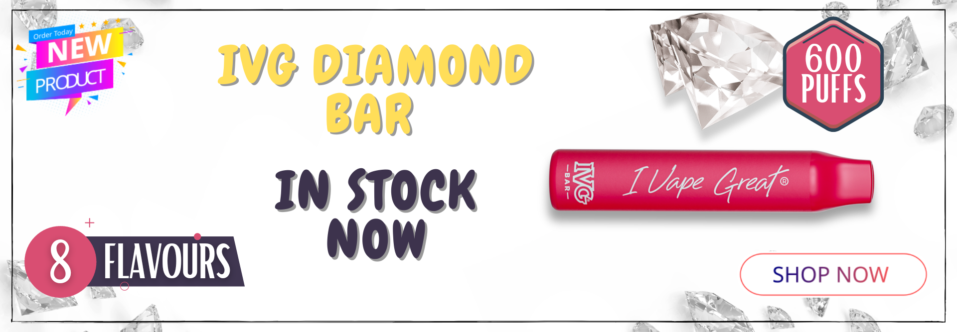 Ivg Dimond Bar Disposable