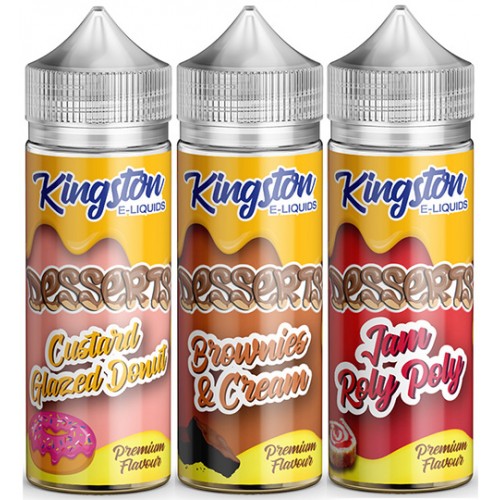 KINGSTON DESSERTS RANGE 100ML - Kingston, Desserts Range,