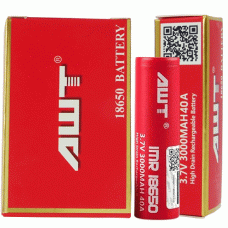 AWT BATTERY 18650 3000mAh( pack of two)